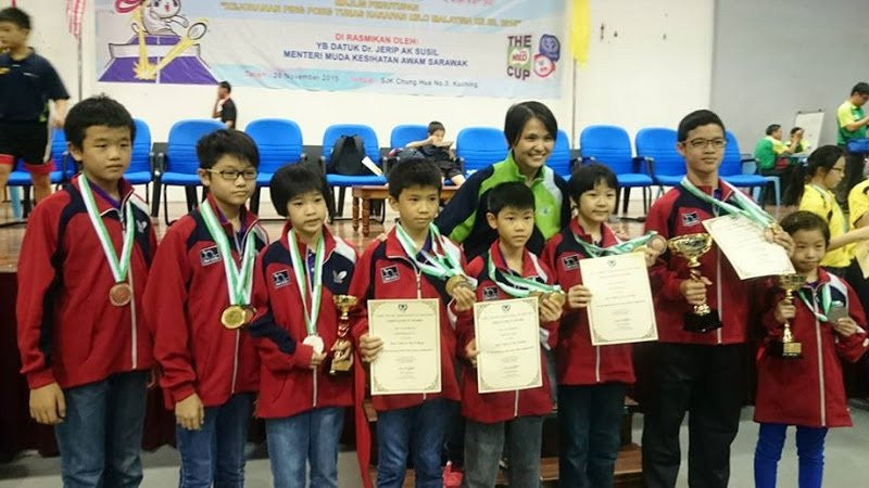 2015 Malaysia Hopes Table Tennis Championships in Kuching, Sarawak