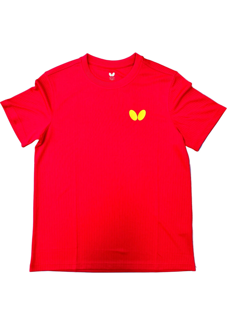 BUTTERFLY BTY-O111 ROUND NECK  T-SHIRT (RED)