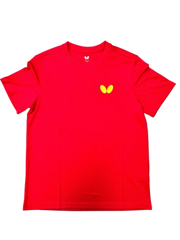 BUTTERFLY BTY-O111 ROUND NECK  T-SHIRT (RED)