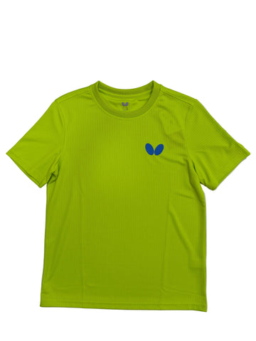 BUTTERFLY BTY-O111 ROUND NECK  T-SHIRT (LIME GREEN)