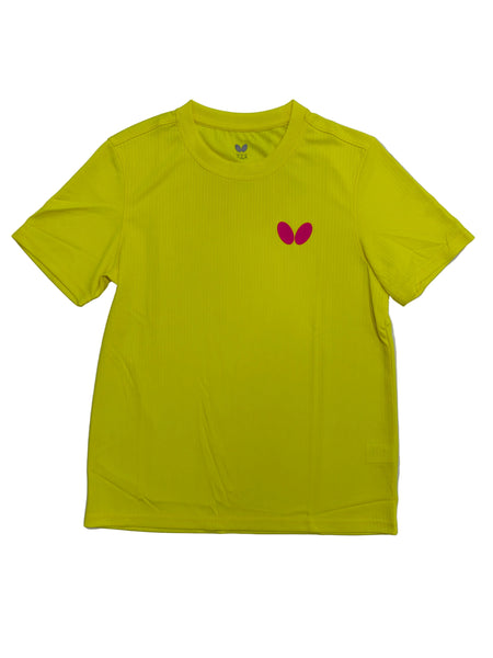 BUTTERFLY BTY-O111 ROUND NECK  T-SHIRT (YELLOW)