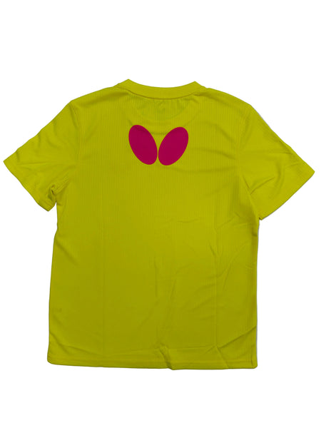 BUTTERFLY BTY-O111 ROUND NECK  T-SHIRT (YELLOW)